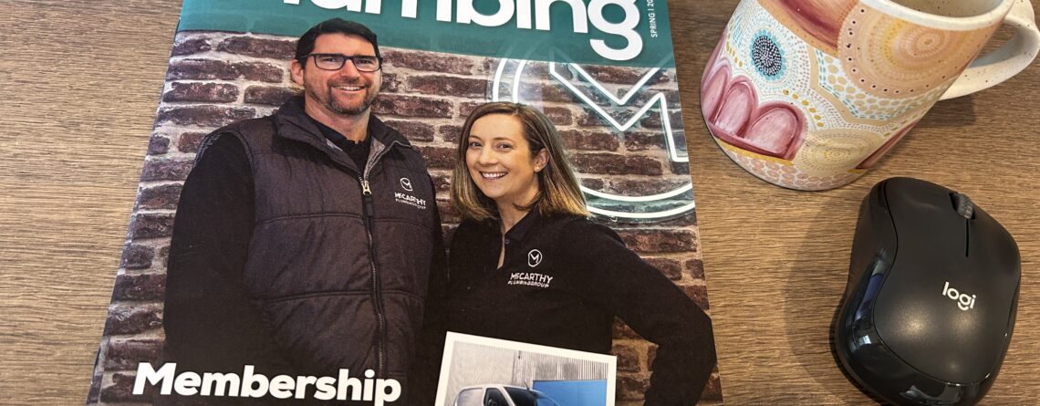 McCarthy Plumbing Group Are Master Plumbers Members