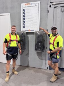 Confined Space Plumbing