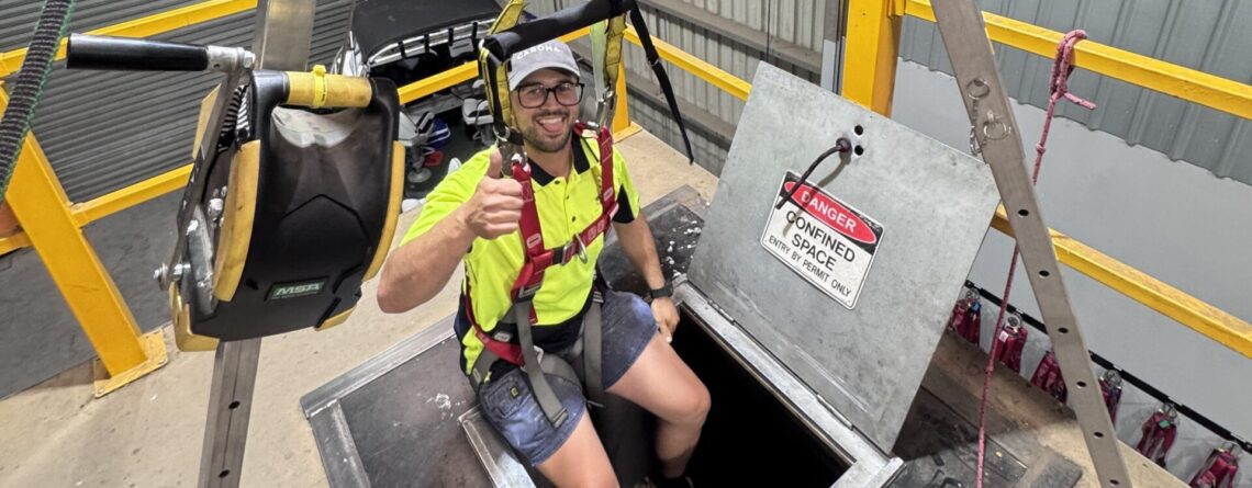 Confined Space Plumbing