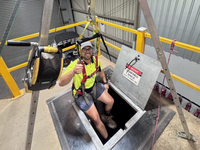 Confined Space Plumbing