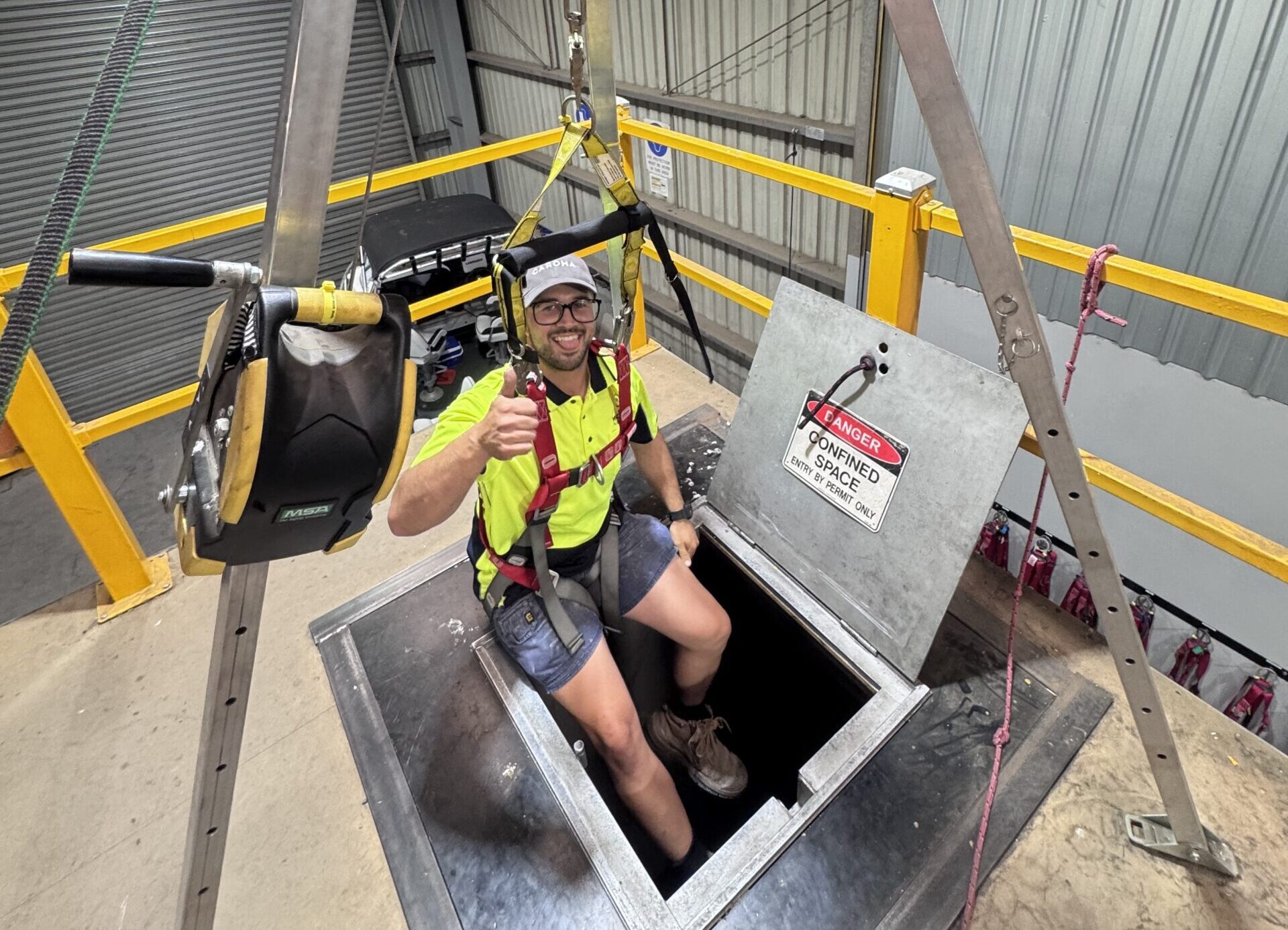 Confined Space Plumbing