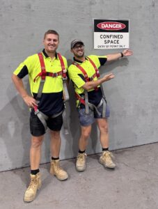 Confined Space Plumbing